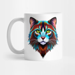 Whimsical Cat Nap Shirt Mug